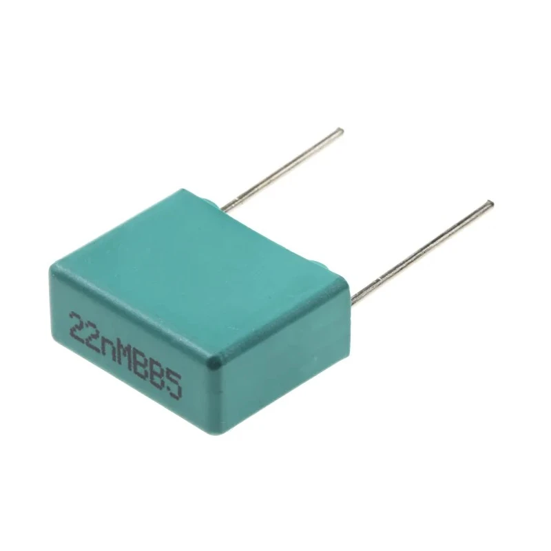 KEMET Film Capacitor Y2, ±20 %, 22 nF, 1.25 kV DC, 300V AC, Through Hole Mount PHE850