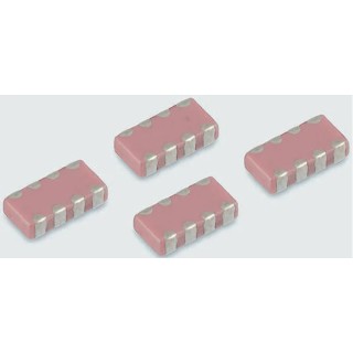 Yageo Array Capacitor 100 pF 50V dc -5% Tolerance 4 Way C0G Dielectric Surface Mount 0508 CA0508JRNPO9BN101