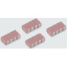 Yageo Array Capacitor 100 pF 50V dc -5% Tolerance 4 Way C0G Dielectric Surface Mount 0508 CA0508JRNPO9BN101