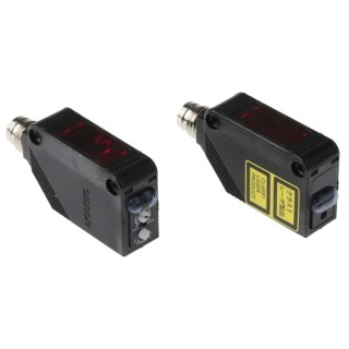 Omron Through Beam Photoelectric Sensor Block Style PNP Output 4-Pin M8 Connector 60 m Detection Range IP67 E3Z-LT86