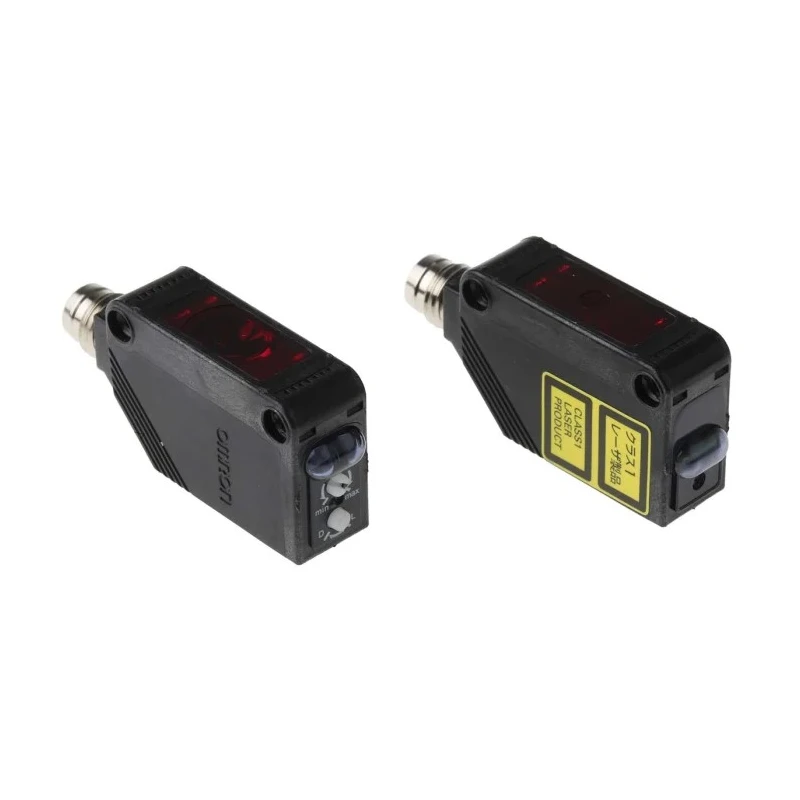 Omron Through Beam Photoelectric Sensor Block Style PNP Output 4-Pin M8 Connector 60 m Detection Range IP67 E3Z-LT86