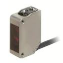 Omron Retroreflective Photoelectric Sensor, Block Style, Detection Range 100 mm to 4 m, PNP Output, IP69K Rated E3ZM-R81 2M