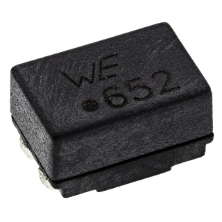 Wurth Elektronik WE-SL2 Surface Mount Common Mode Line Filter with Ferrite Core 6.5 μH Dual ±50 % 400 mA 744229