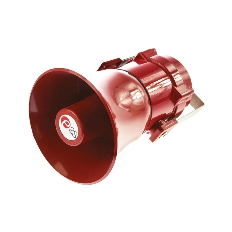e2s BEXS110 Series Electronic Sounder Surface 230V AC 117 dB Multi-Tone LM6 Marine Grade Aluminium BEXS110DFAC115AB1A1R