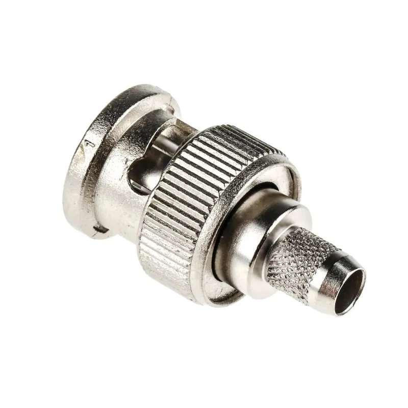 Telegartner BNC Series 75 Ω Coaxial Connector Cable Male BNC, Straight Body Crimp J01002A1288