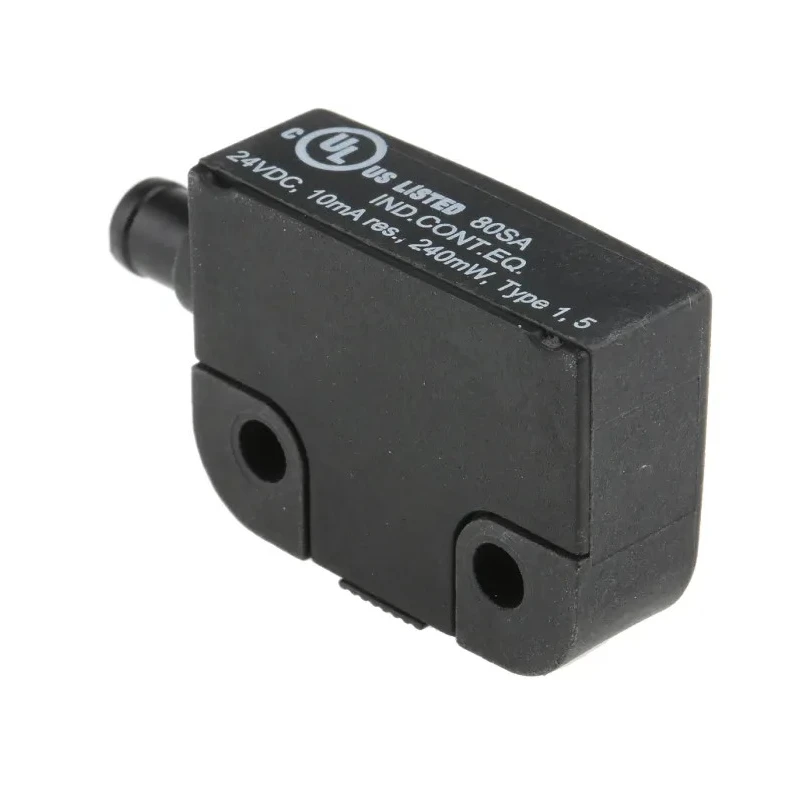 Schmersal Magnetic Non-Contact Safety Switch, Plastic Housing, 24V DC, NC, NO, M8, Rectangular Body BNS 260-11/01ZG-ST-R