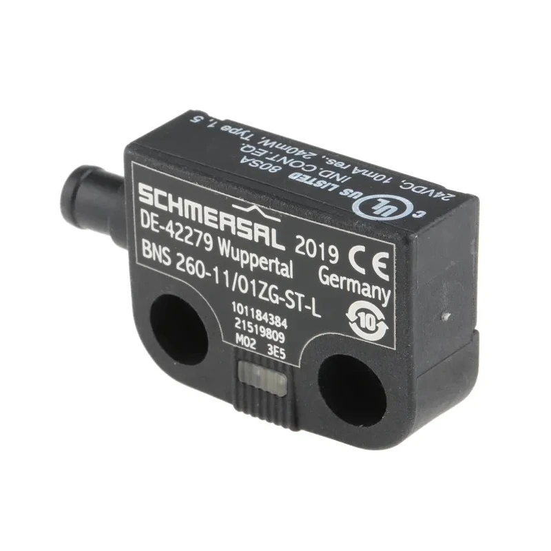 Schmersal Non-Contact Safety Switch with Plastic Housing, Magnetic Sensor, 24V DC, 75V AC, M8 BNS 260-11/01ZG-ST-L