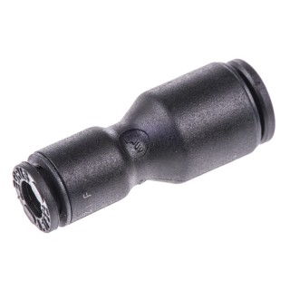 Legris Pneumatic Fitting Push In 4 mm to Push In 6 mm Glass Reinforced Nylon Nickel Plated 80°C 20 bar 3106 04 06