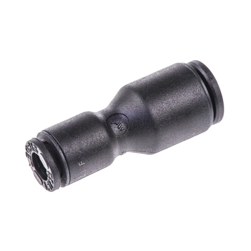 Legris Pneumatic Fitting Push In 4 mm to Push In 6 mm Glass Reinforced Nylon Nickel Plated 80°C 20 bar 3106 04 06