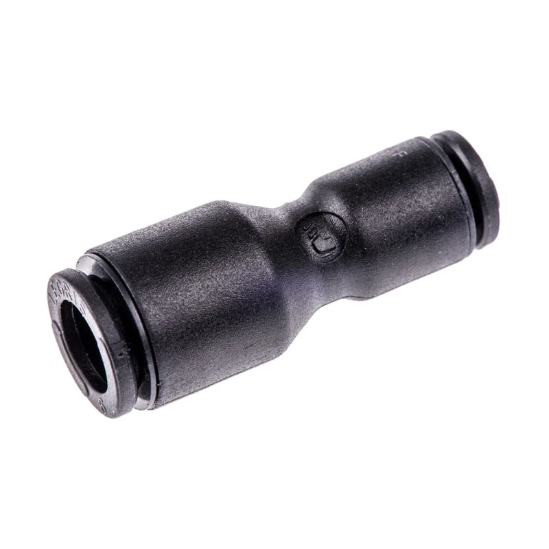 Legris Pneumatic Fitting Push In 4 mm to Push In 6 mm Glass Reinforced Nylon Nickel Plated 80°C 20 bar 3106 04 06