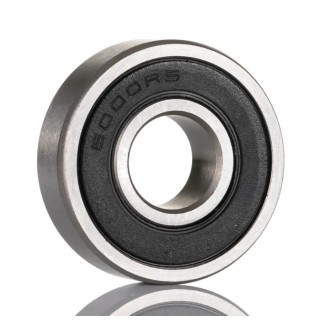 RS PRO Single Row Deep Groove Ball Bearing 10 mm ID, 26 mm OD, 8 mm Width, Steel Cage/Steel Balls, Sealed 6000-2RS