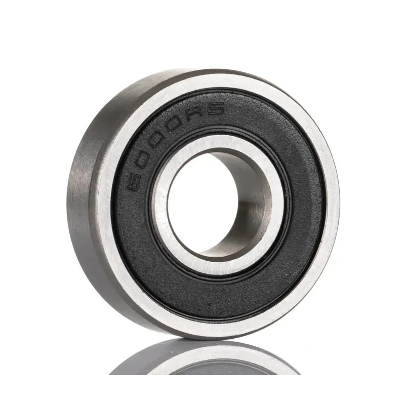 RS PRO Single Row Deep Groove Ball Bearing 10 mm ID, 26 mm OD, 8 mm Width, Steel Cage/Steel Balls, Sealed 6000-2RS