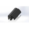 RS PRO Black Polyvinyl Chloride Steel Edge Protection Strip 20 m 619-1607