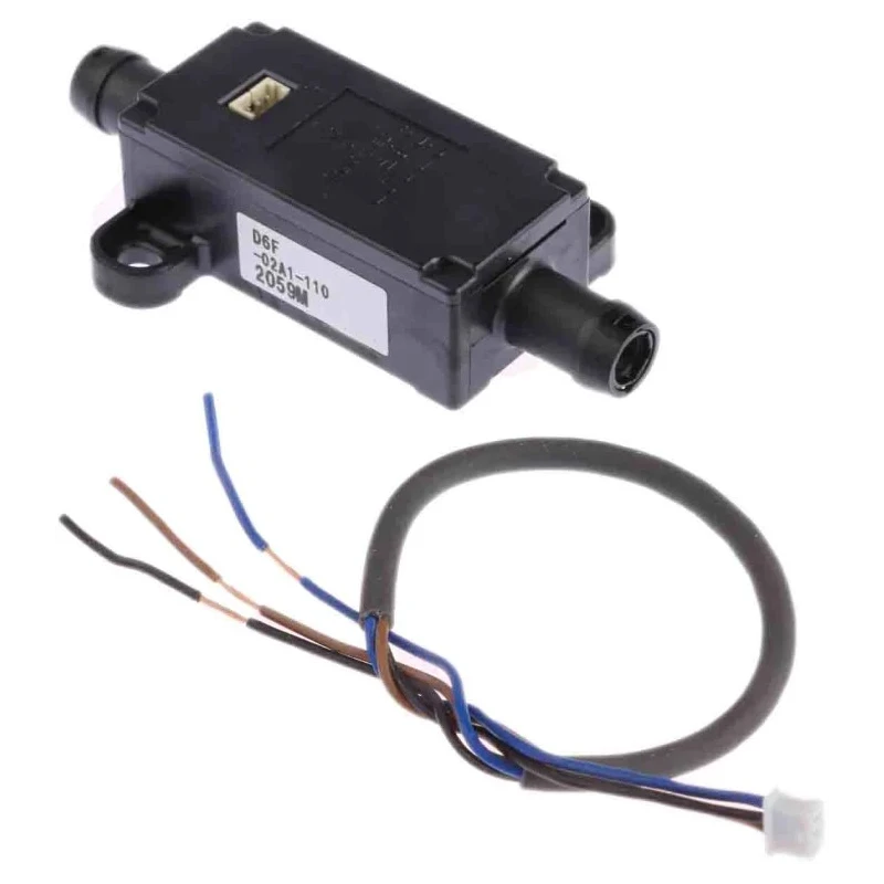 Omron Compact MEMS Mass Flow Controller D6F-02A1-110 2 L/min, Analogue Output, 8.6 mm Pipe, 26.4 V DC