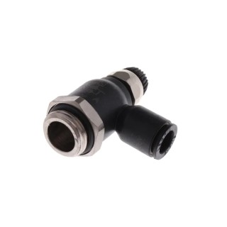 Legris 7060 Series Flow Controller Exhaust Regulator, Inlet Male/Male-Female/Female, Outlet 7060 08 17