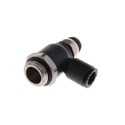 Legris 7060 Series Flow Controller Exhaust Regulator, Inlet Male/Male-Female/Female, Outlet 7060 08 17