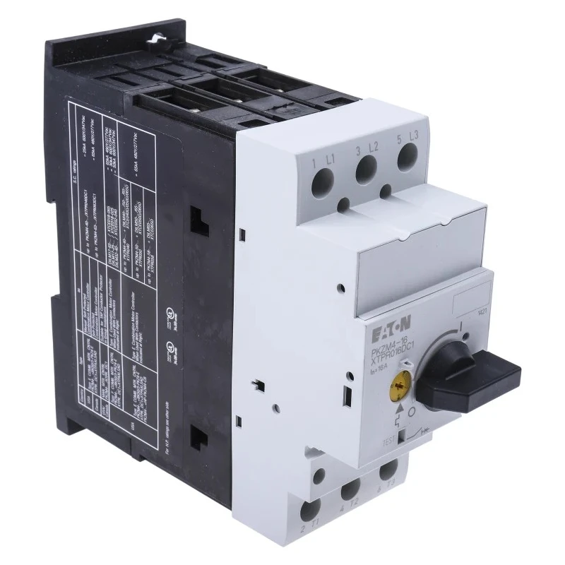 Eaton Motor Protection Circuit Breaker PKZM4 Series 10-16 A, 690V AC, Three-Pole, 140x55x160 mm, 222350 PKZM4-16