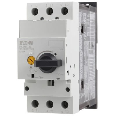 Eaton Motor Protection Circuit Breaker PKZM4-32, 25A & 32 A Current Rating, 690V AC, IP20 Protection 222353 PKZM4-32