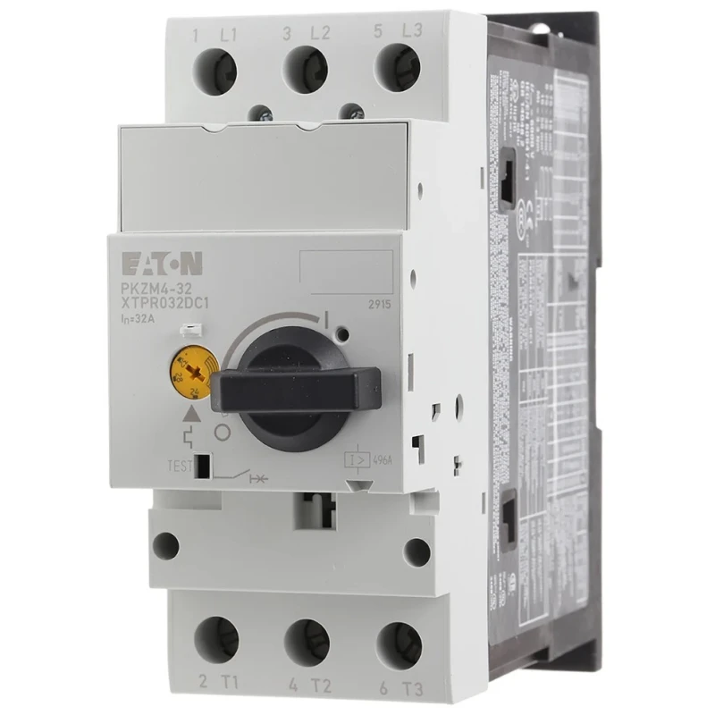 Eaton Motor Protection Circuit Breaker PKZM4-32, 25A & 32 A Current Rating, 690V AC, IP20 Protection 222353 PKZM4-32