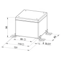 Craig & Derricott EMS Series Twist Release Emergency Stop Push Button Surface Mount 1 NC IP65 EMS/T/SS/NC69