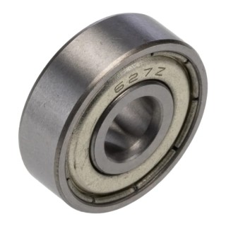 RS PRO Single Row Deep Groove Ball Bearing 7 mm ID, 22 mm OD, 7 mm Race Width 627-2Z