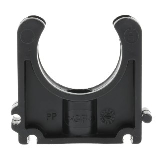 Georg Fischer Galvanised Polypropylene Black Pipe Clamp 0.24 in 167061038