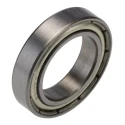 RS PRO Single Row Deep Groove Ball Bearing 15 mm ID, 24 mm OD, 5 mm Width, Shielded Steel Cage and Balls 6802-2Z