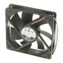 RS PRO Axial Fan 24V DC, 151.2 m³/h Airflow, 5W Power, 190mA Current, 120 x 120 x 25 mm Frame 619-6501