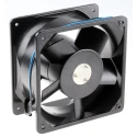 RS PRO AC Dual Ball Bearing Axial Fan 115V AC, 70W, 3200 RPM, 713.6 m³/h, IP44, 180mm × 180mm × 89mm IP44