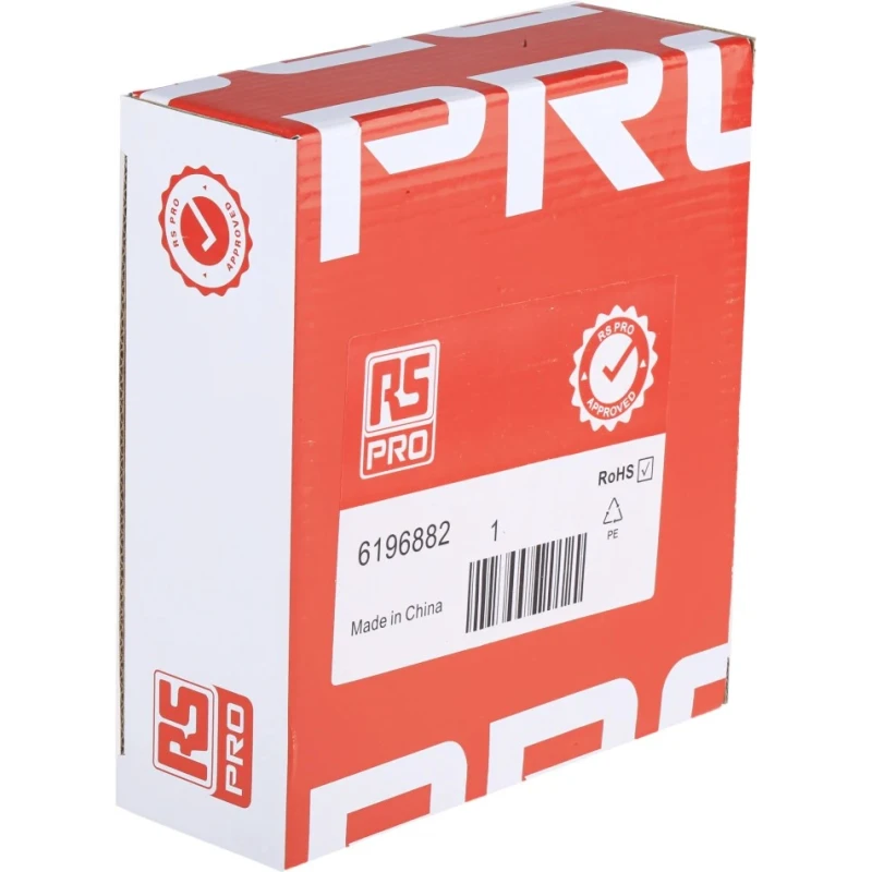 RS PRO AC Dual Ball Bearing Axial Fan 230V AC 50W 220mA Max 509.7m³/h IP44 172mm Frame Size IP44
