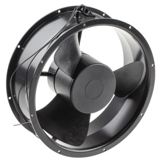 RS PRO AC Dual Ball Bearing Axial Fan 115V AC 33W 929.3 m³/h 1650 RPM IP44 254 mm IP44