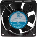 RS PRO AC Dual Ball Bearing Axial Fan, 115V AC, 24 W, 3000 RPM, 186.9 m³/h Airflow, IP44, 120 mm Frame Size IP44