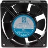 RS PRO AC Dual Ball Bearing Axial Fan, 115V AC, 24 W, 3000 RPM, 186.9 m³/h Airflow, IP44, 120 mm Frame Size IP44