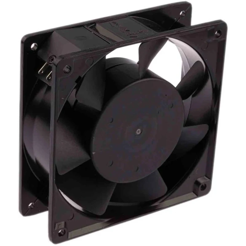 RS PRO AC Dual Ball Bearing Axial Fan, 115V AC, 24 W, 3000 RPM, 186.9 m³/h Airflow, IP44, 120 mm Frame Size IP44