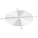 RS PRO Steel Finger Guard for 180 mm Fans, 153 mm Screw Hole Spacing, 169.6 mm Height, Chrome Finish 619-6911