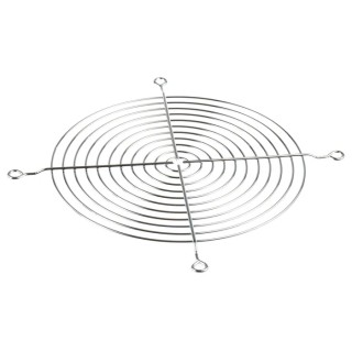 RS PRO Steel Finger Guard for 180 mm Fans, 153 mm Screw Hole Spacing, 169.6 mm Height, Chrome Finish 619-6911
