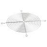 RS PRO Steel Finger Guard for 180 mm Fans, 153 mm Screw Hole Spacing, 169.6 mm Height, Chrome Finish 619-6911