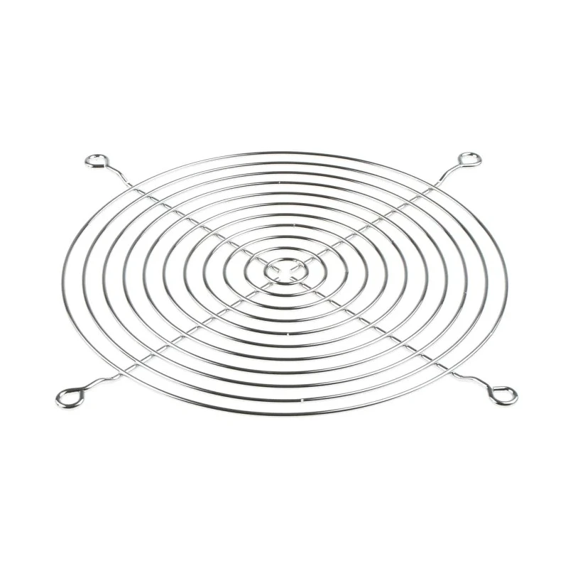 RS PRO Steel Finger Guard for 180 mm Fans, 153 mm Screw Hole Spacing, 169.6 mm Height, Chrome Finish 619-6911