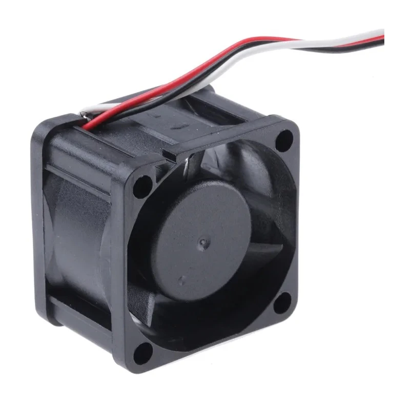 RS PRO Axial Fan 12V DC 20.4 m³/h Airflow 2.64 W Power 200 mA Current 40x40x28 mm OD4028 Series 619-7071