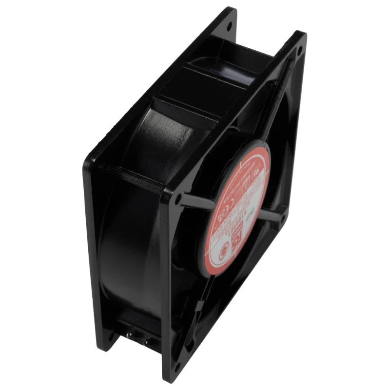 RS PRO AC Dual Ball Bearing Axial Fan 230V AC 24W 186.9 m³/h 3000 RPM IP44 120x120x38 mm IP44