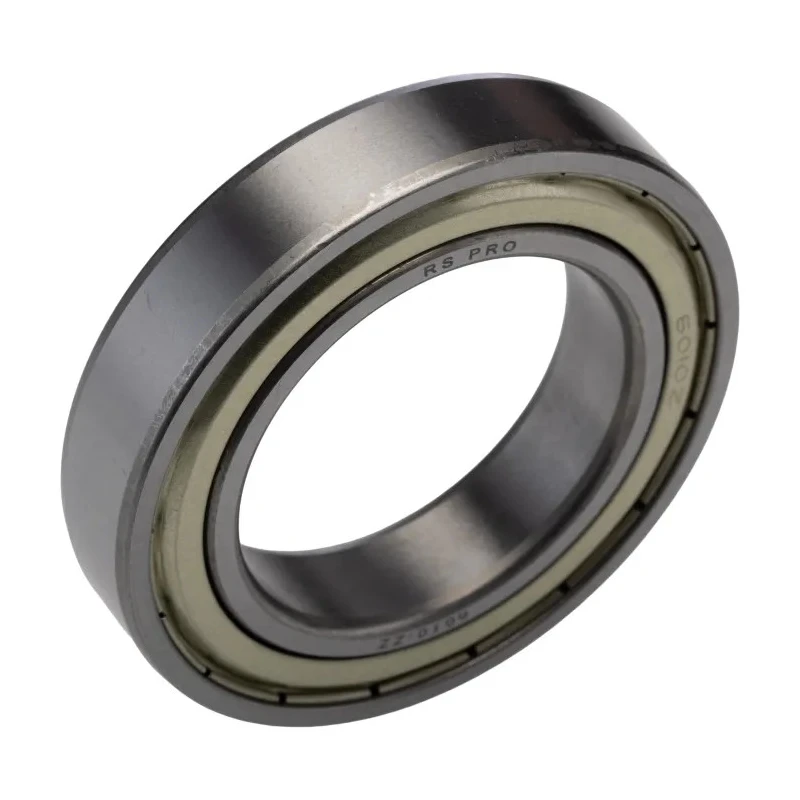 RS PRO Single Row Deep Groove Ball Bearing 50 mm Inside Diameter, 80 mm Outside Diameter, 16 mm Width, Shielded 6010-2Z