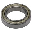 RS PRO Single Row Deep Groove Ball Bearing 50 mm Inside Diameter, 80 mm Outside Diameter, 16 mm Width, Shielded 6010-2Z