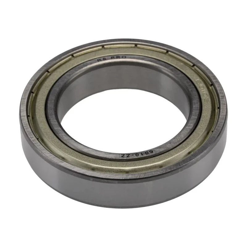 RS PRO Single Row Deep Groove Ball Bearing 50 mm Inside Diameter, 80 mm Outside Diameter, 16 mm Width, Shielded 6010-2Z