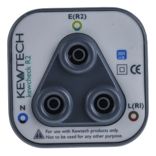 Kewtech Corporation R2 Socket Adapter for Continuity Tester Multi-Function Tester Insulation Tester R2 CHECK/RS