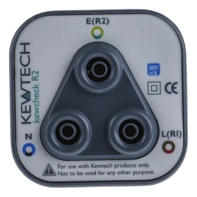 Kewtech Corporation R2 Socket Adapter for Continuity Tester Multi-Function Tester Insulation Tester R2 CHECK/RS