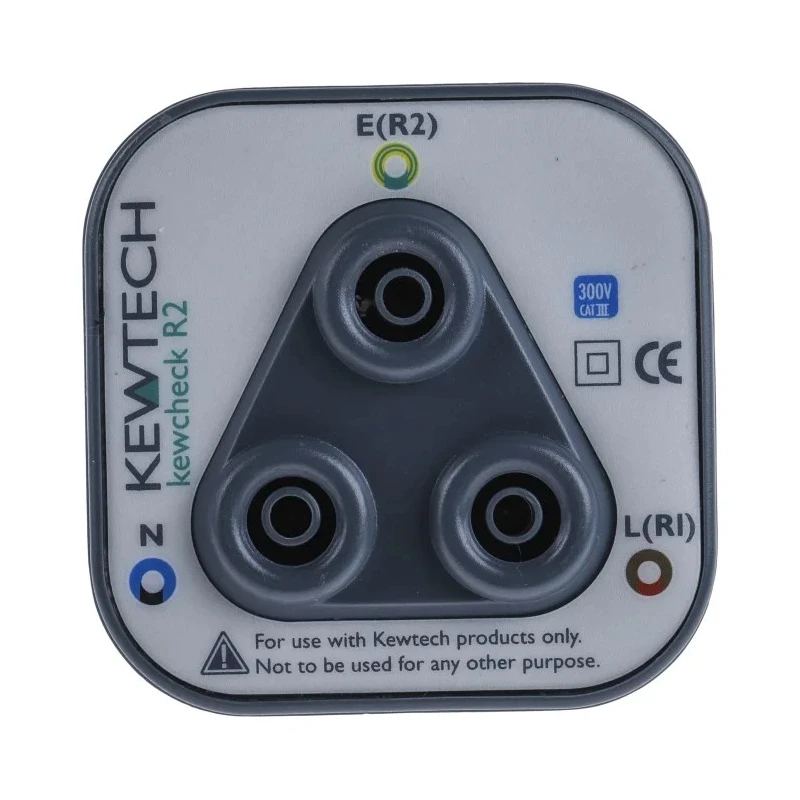 Kewtech Corporation R2 Socket Adapter for Continuity Tester Multi-Function Tester Insulation Tester R2 CHECK/RS