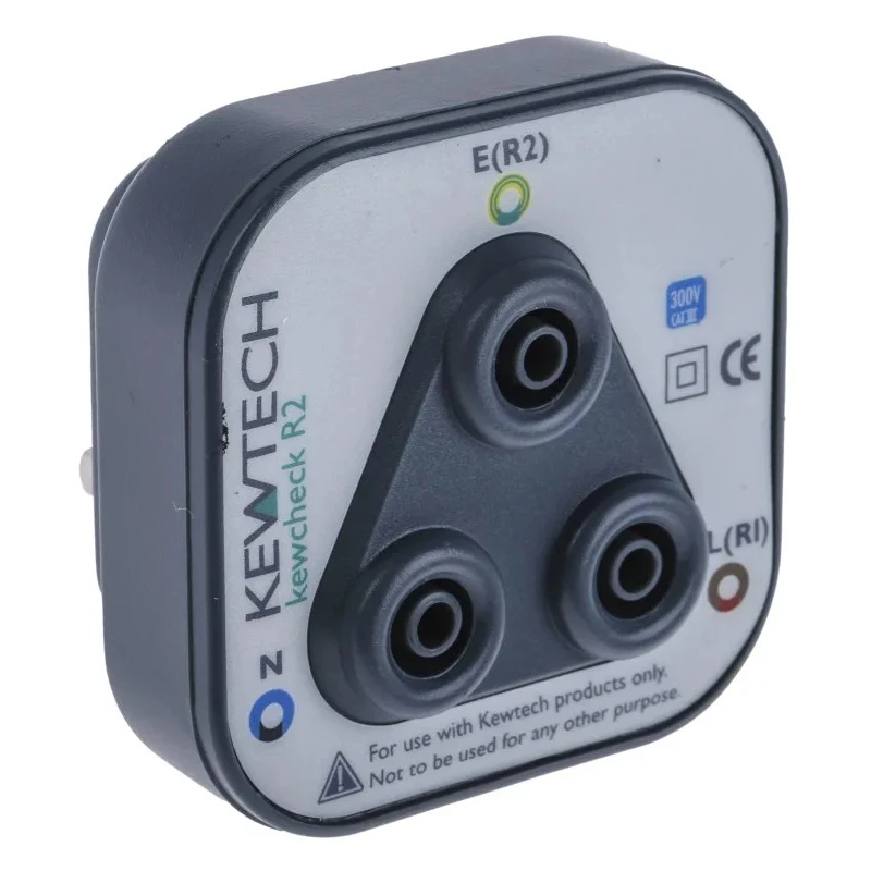 Kewtech Corporation R2 Socket Adapter for Continuity Tester Multi-Function Tester Insulation Tester R2 CHECK/RS