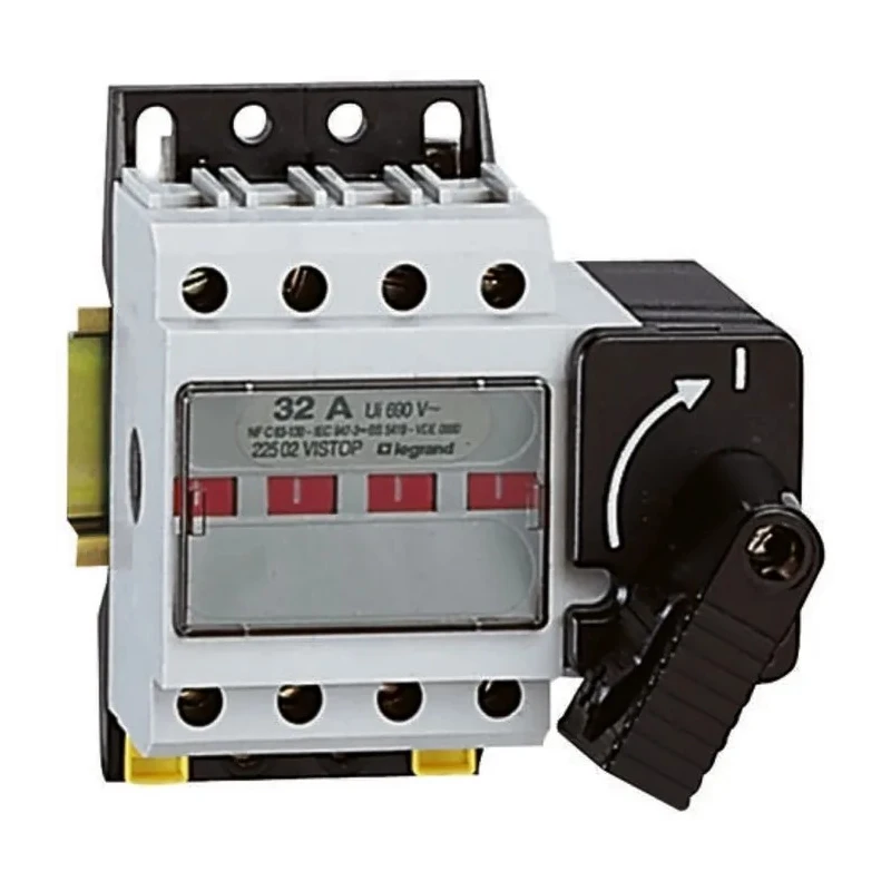 Legrand Vistop Miniature Circuit Breaker 4-Pole 32A 400V AC 5 kA Breaking Capacity 0 225 07