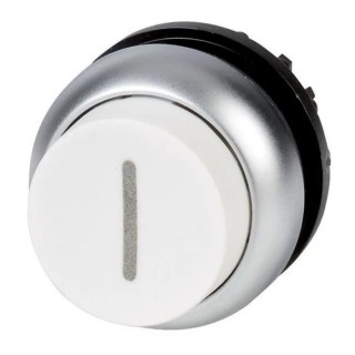 Eaton RMQ Titan M22 Series White Maintained Push Button Head 22 mm Cutout IP69K 70011291 M22-DRH-W-X1+M22-A