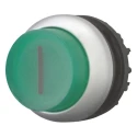 Eaton RMQ Titan M22 Series Green Maintained Push Button Head, 22 mm Cutout, IP69K 70011301 M22-DRLH-G-X1+M22-A